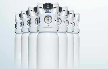 Bouteille d'oxygène médical ( livrée vide), 1000 Litres d'oxygène ou 5  Litres de H2O